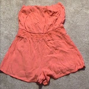 Peach Forever 21 Romper